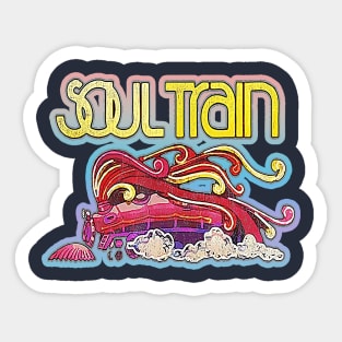 Soul Train Fullcolor Sticker